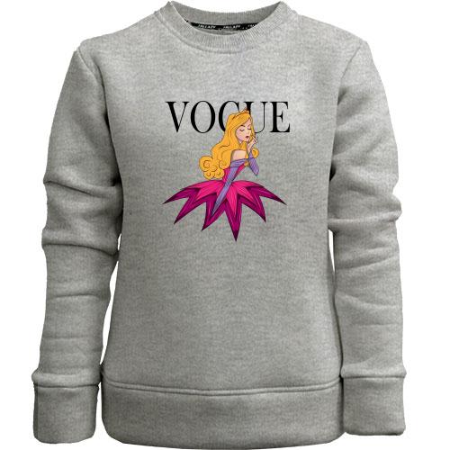 Дитячий світшот без начісу VOGUE Aurora