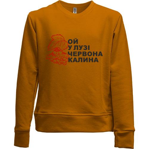 Детский свитшот без начеса 