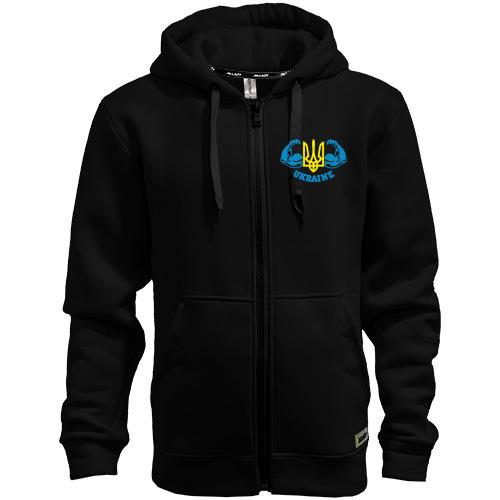 Толстовка на блискавці Ukraine (WorkOut Style)