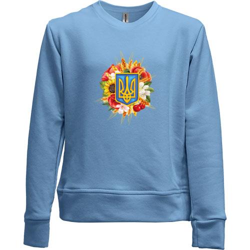 Детский свитшот без начеса 