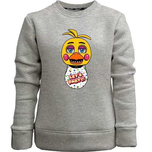 Дитячий світшот без начісу FNAF Chica