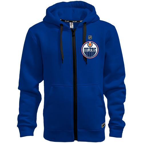 Толстовка на молнии Edmonton Oilers