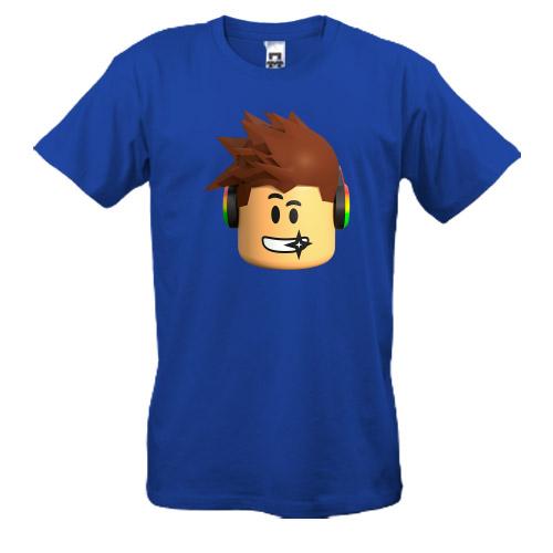 Футболка Roblox face