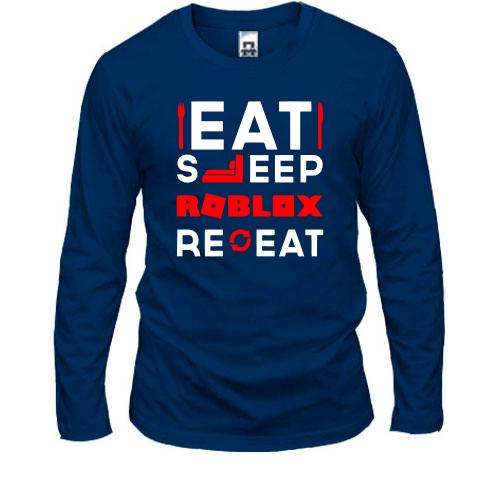 Лонгслів Eat Sleep Roblox Repeat