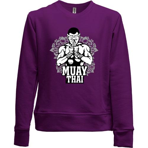 Детский свитшот без начеса Muay Thai Fighter (2)