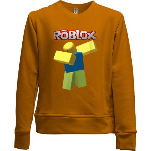 Детский свитшот без начеса Roblox Dab