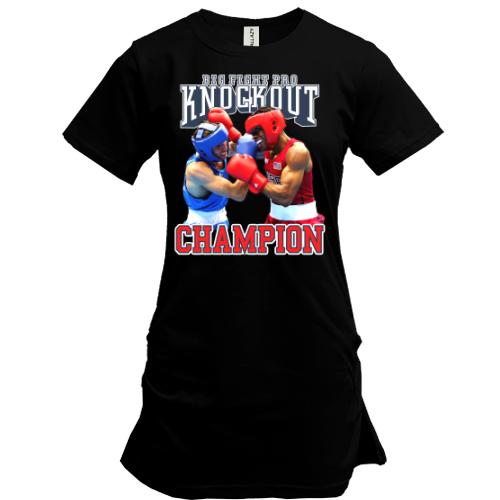 Подовжена футболка Big Fight Pro Knockout