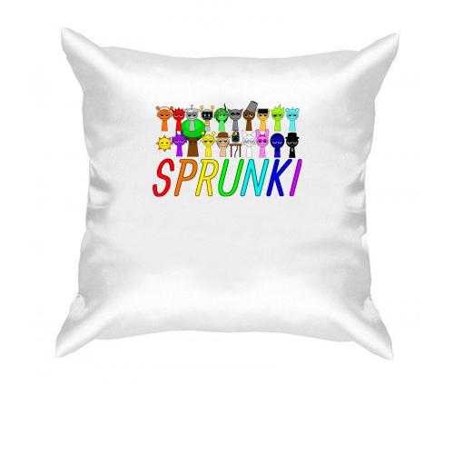 Подушка Sprunki