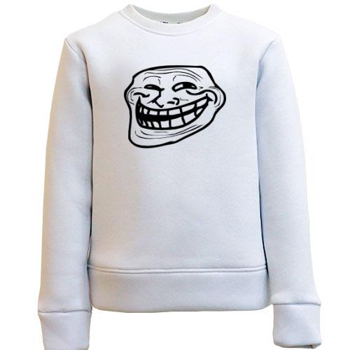 Дитячий світшот Trollface