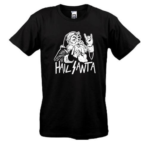 Футболка "hail Santa"