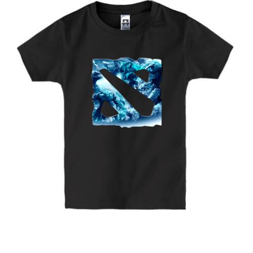Дитяча футболка Dota 2 Blue logo