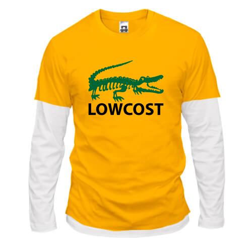 Комбинированный лонгслив Lowcost
