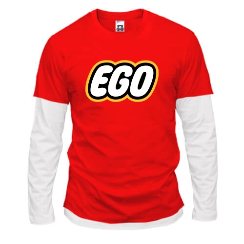 Комбинированный лонгслив EGO
