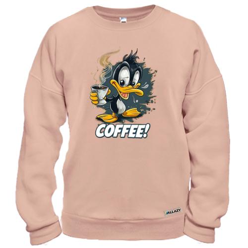 Світшот Coffee з каченям