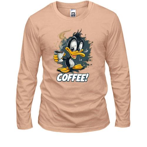 Лонгслів Coffee з каченям