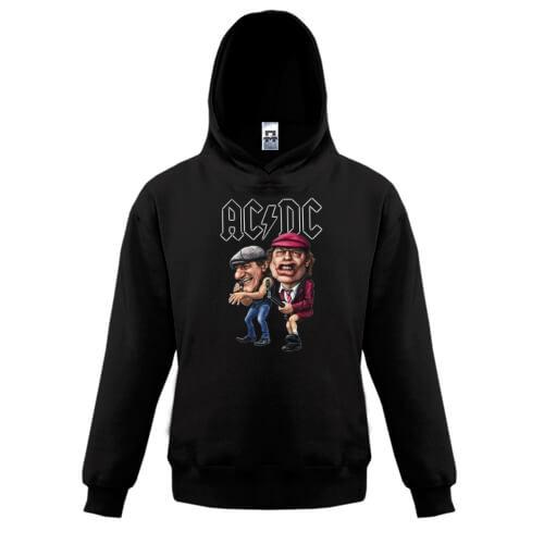 Детская толстовка AC/DC (карикатура)