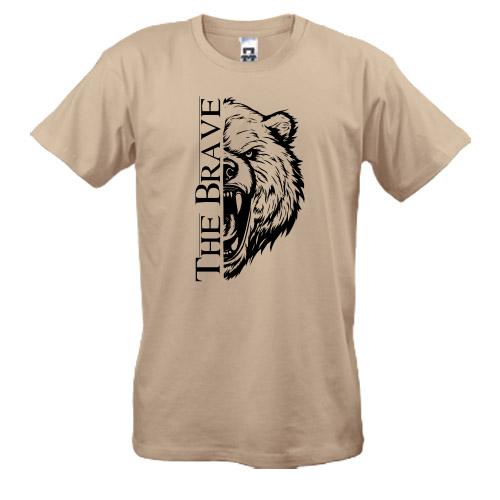 Футболка с медведем - The Brave