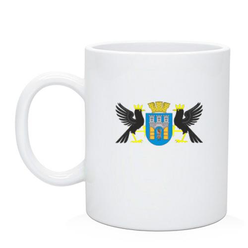 Чашка Герб міста Івано-Франківськ
