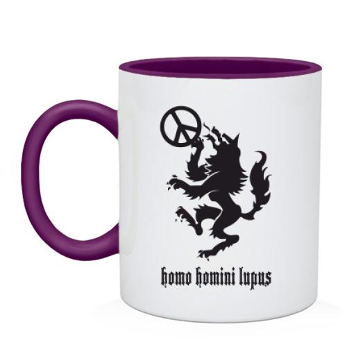 Чашка homo homini lupus