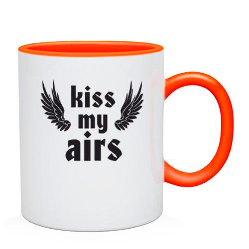 Чашка Kiss my airs