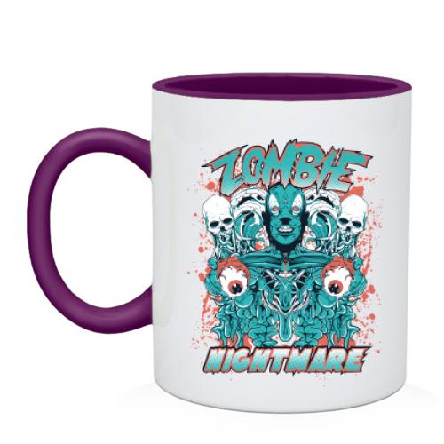 Чашка zombie nightmare