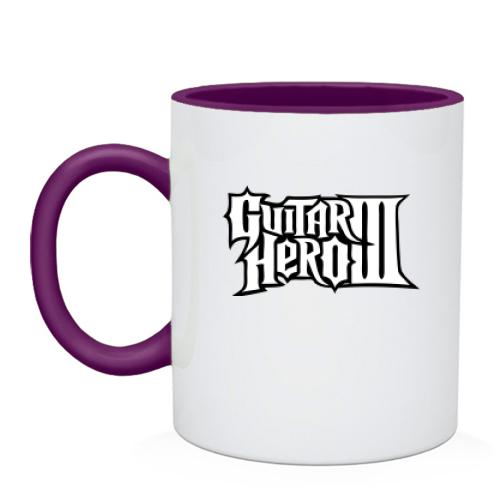 Чашка з логотипом Guitar Hero 3