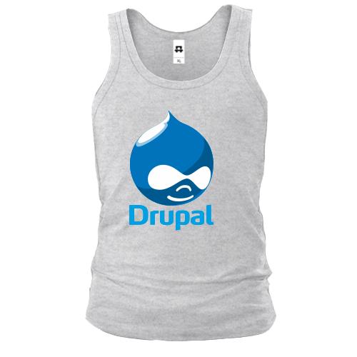 Чоловіча майка з логотипом Drupal