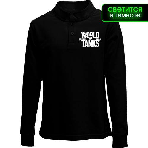 Детский лонгслив поло World of Tanks (glow)