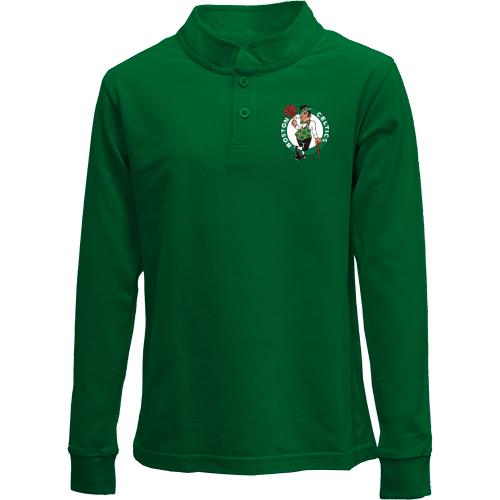 Детский лонгслив поло Boston Celtics