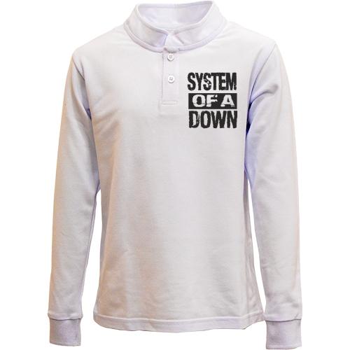 Детский лонгслив поло SOAD