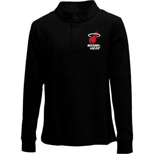 Дитячий лонгслів поло Miami Heat