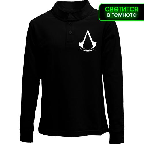 Детский лонгслив поло Assassin