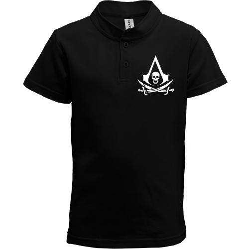 Дитяча футболка поло з лого Assassin's Creed 4