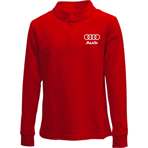 Дитячий лонгслів поло Audi (міні)