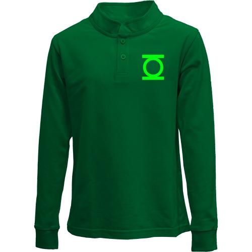 Детский лонгслив поло Green Lantern