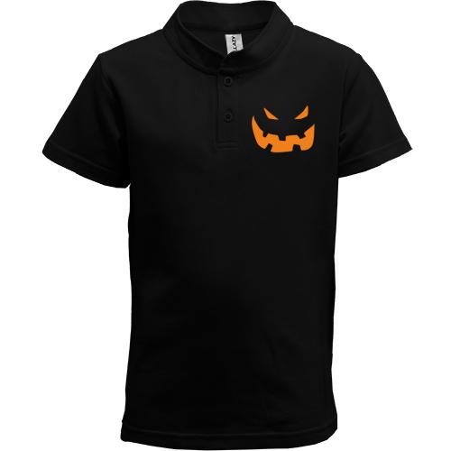Детская футболка поло Halloween smile