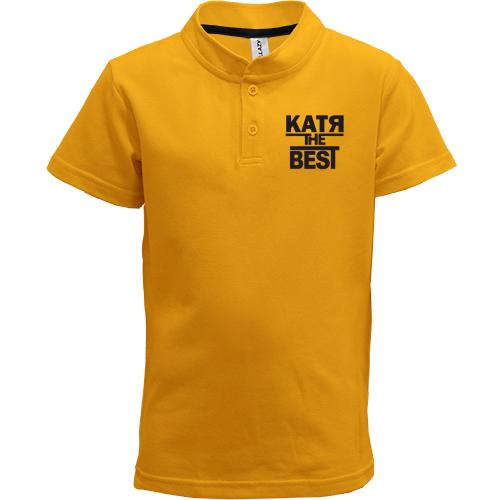 Детская футболка поло Катя the BEST