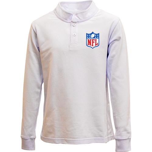 Детский лонгслив поло NFL