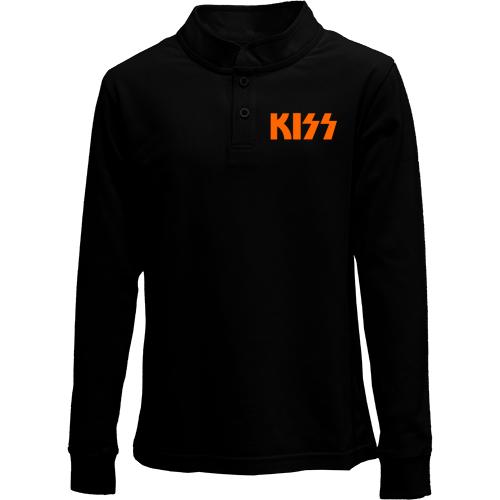 Дитячий лонгслів поло KISS