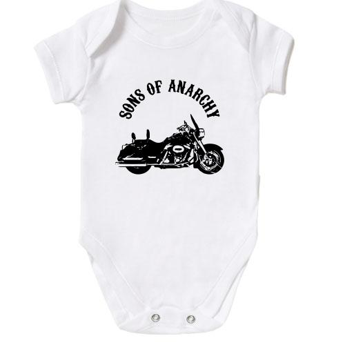 Дитячий боді Sons of Anarchy з мотоциклом