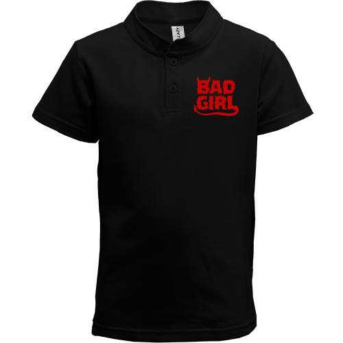 Дитяча футболка поло Bad girl