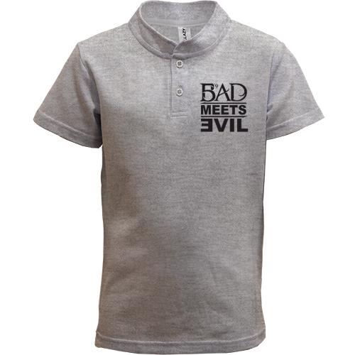 Детская футболка поло Bad Meets Evil