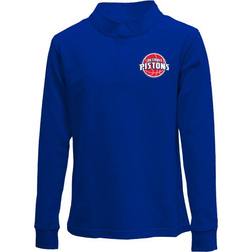 Дитячий лонгслів поло Detroit Pistons