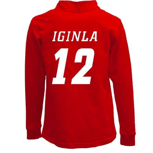 Детский лонгслив поло Jarome Iginla