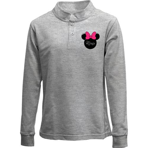 Дитячий лонгслів поло Minie Mouse (6)