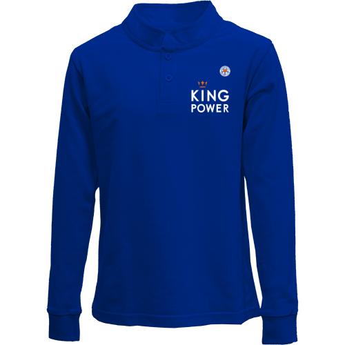 Дитячий лонгслів поло Leicester City - Power King