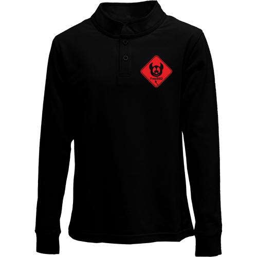 Детский лонгслив поло FreeBSD uniform type