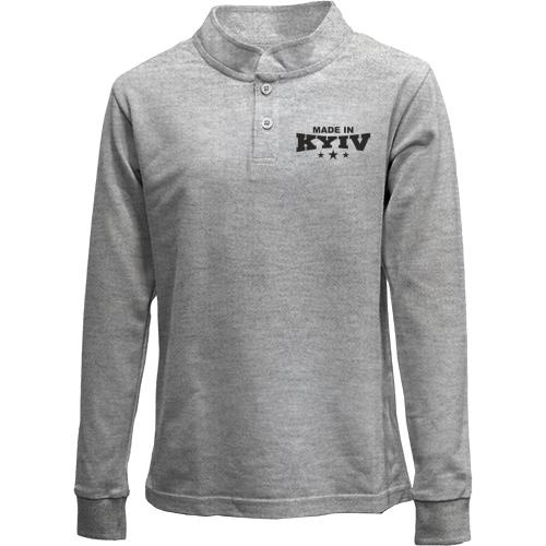 Детский лонгслив поло Made in Kyiv