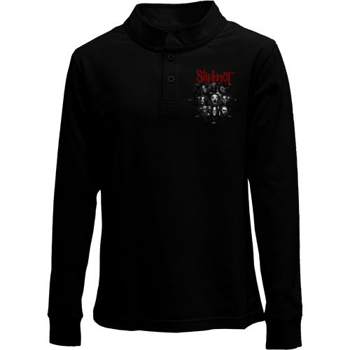 Дитячий лонгслів поло Slipknot Band