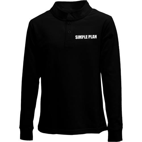 Детский лонгслив поло Simple Plan